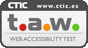 TAW. Web Accessibility Test Icon